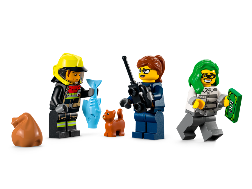 LEGO City - Firefighting and police hunting (60319)