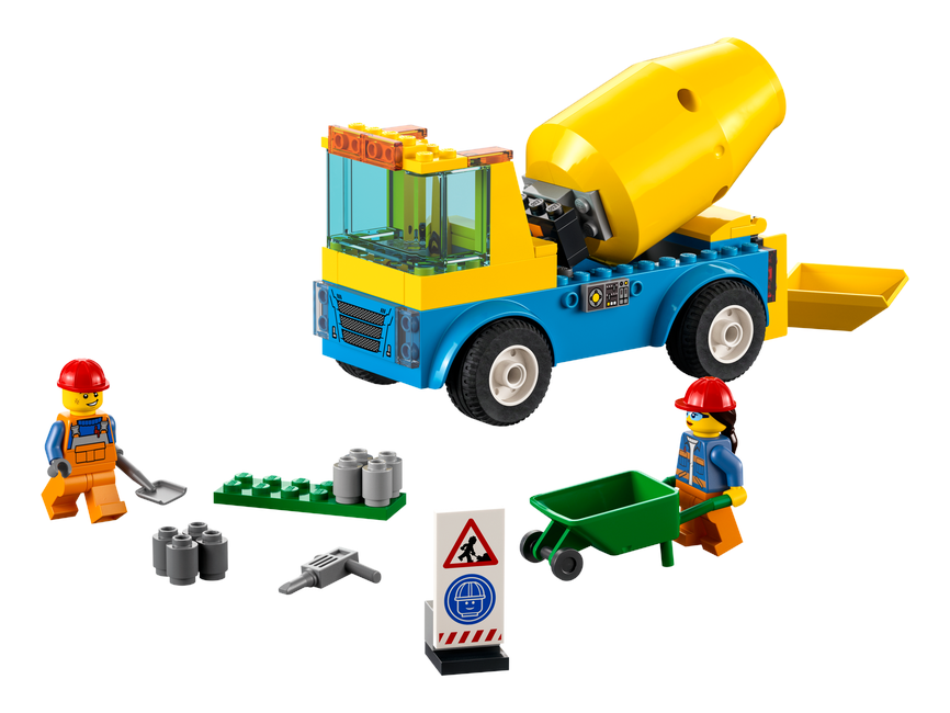 LEGO City - Truck with cement mixer (60325)