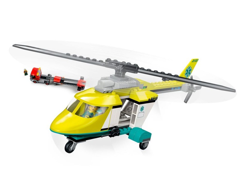 LEGO City - Rescue helicopter transports (60343)