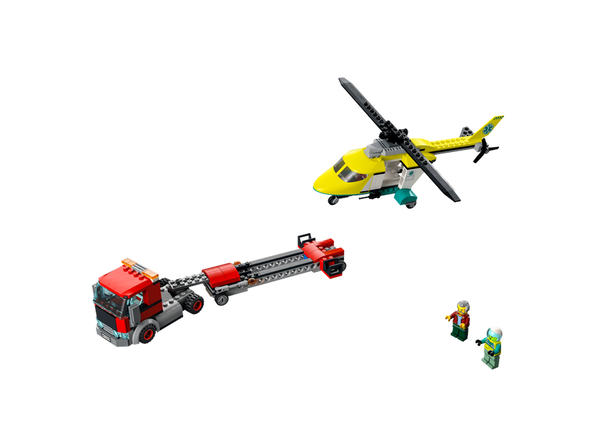 LEGO City - Rescue helicopter transports (60343)