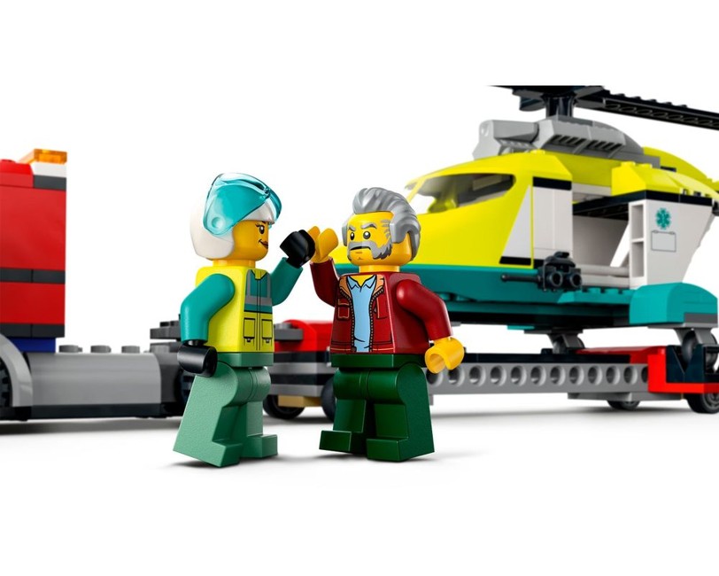 LEGO City - Rescue helicopter transports (60343)