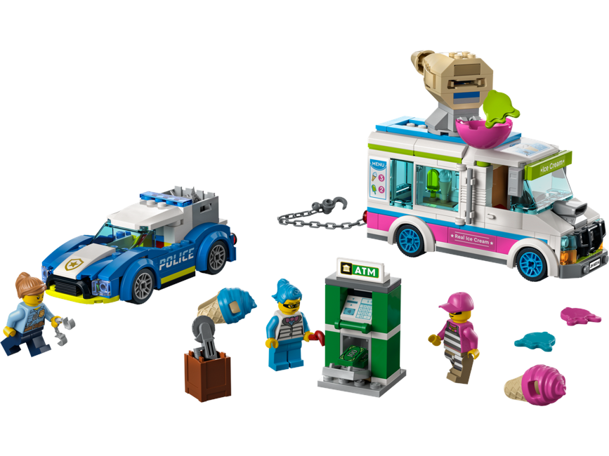 LEGO City - Police chase with ice cream truck (60314)