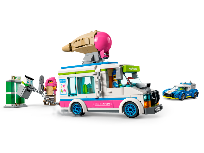 LEGO City - Police chase with ice cream truck (60314)