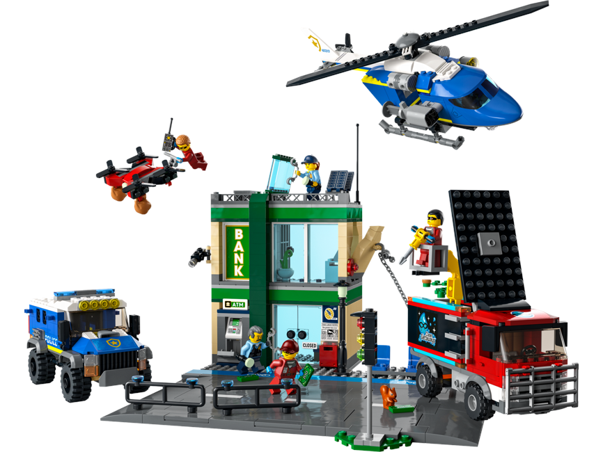 LEGO City - Police chase at the bank (60317)