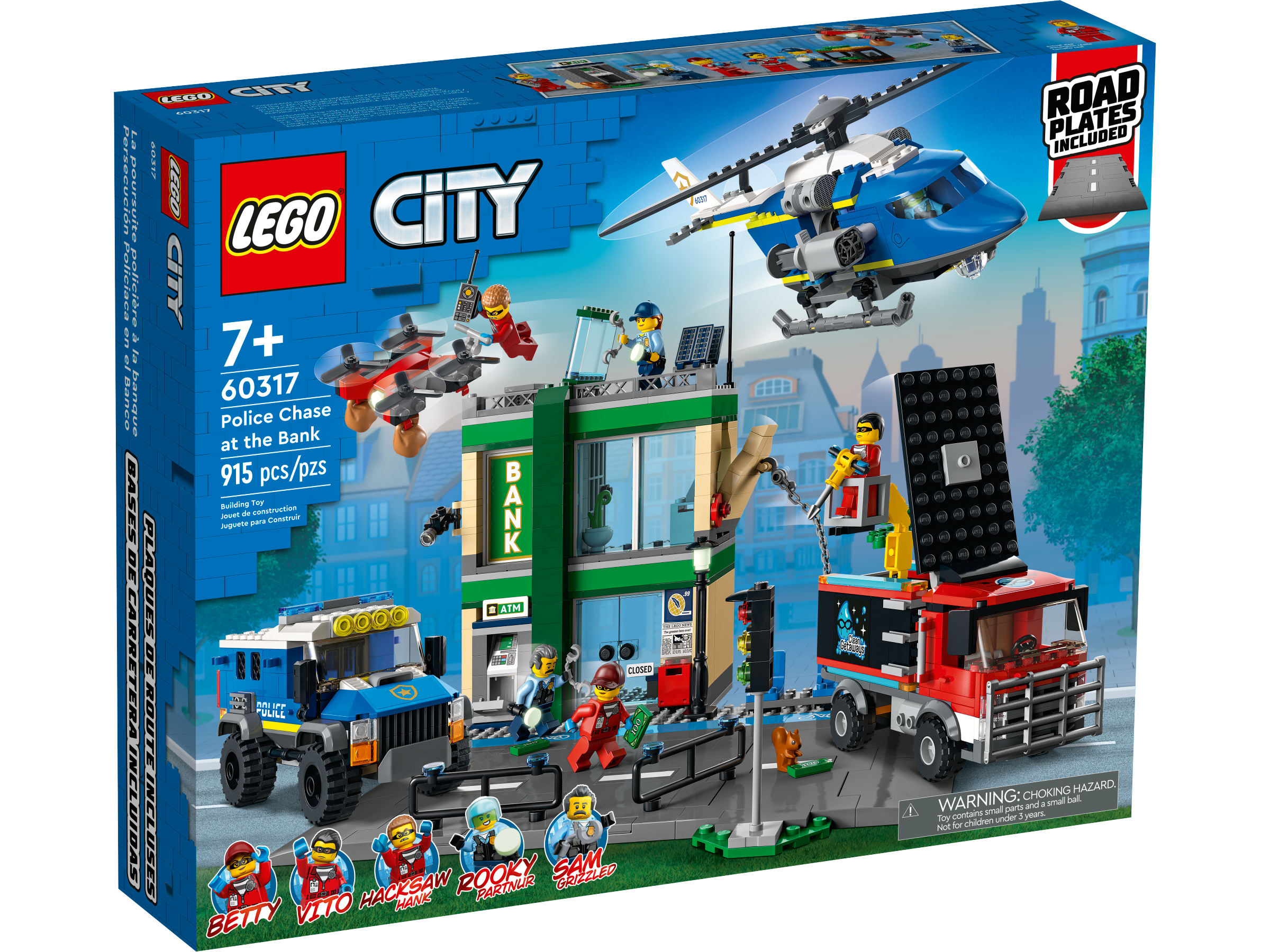 LEGO City - Police chase at the bank (60317)