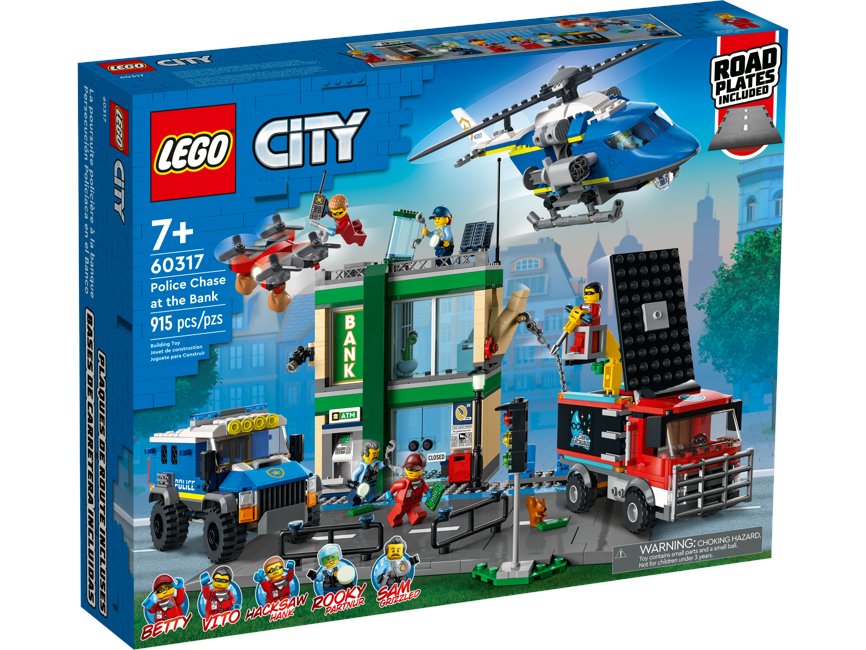 LEGO City - Politijagt ved banken (60317)