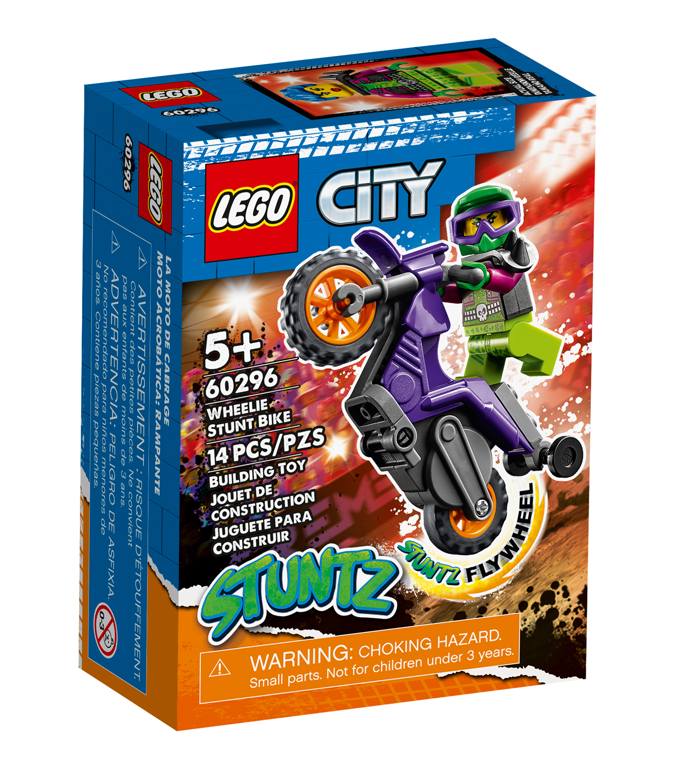 LEGO City - Wheelie Stunt Bike (60296)