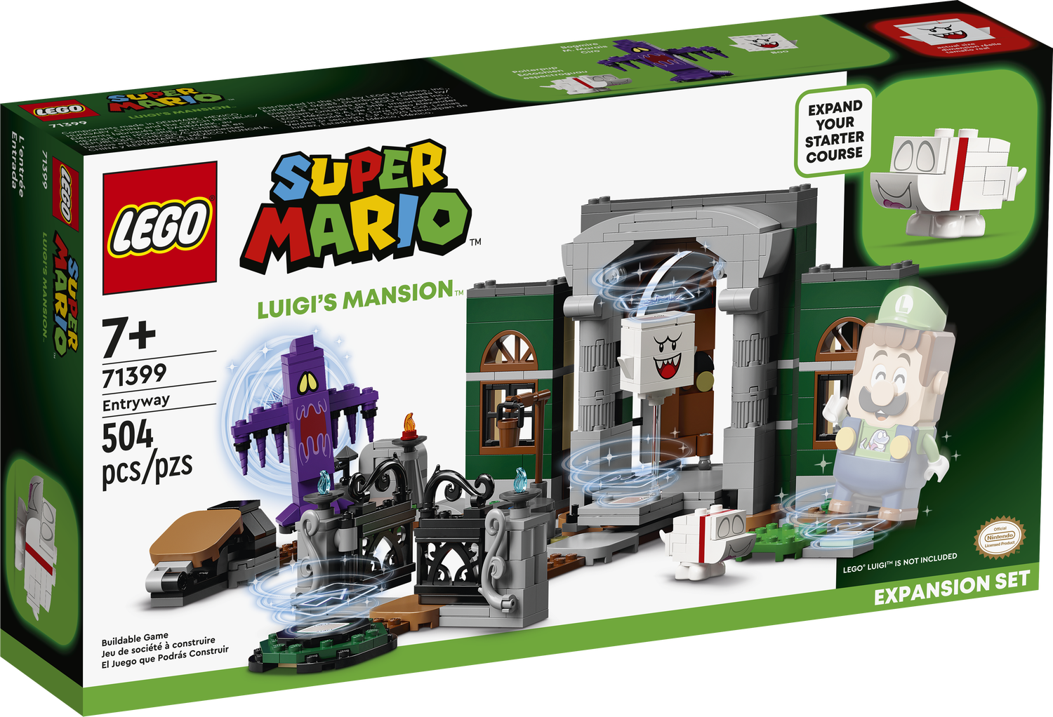 LEGO Super Mario - Luigi’s Mansion Entryway Expansion Set (71399)