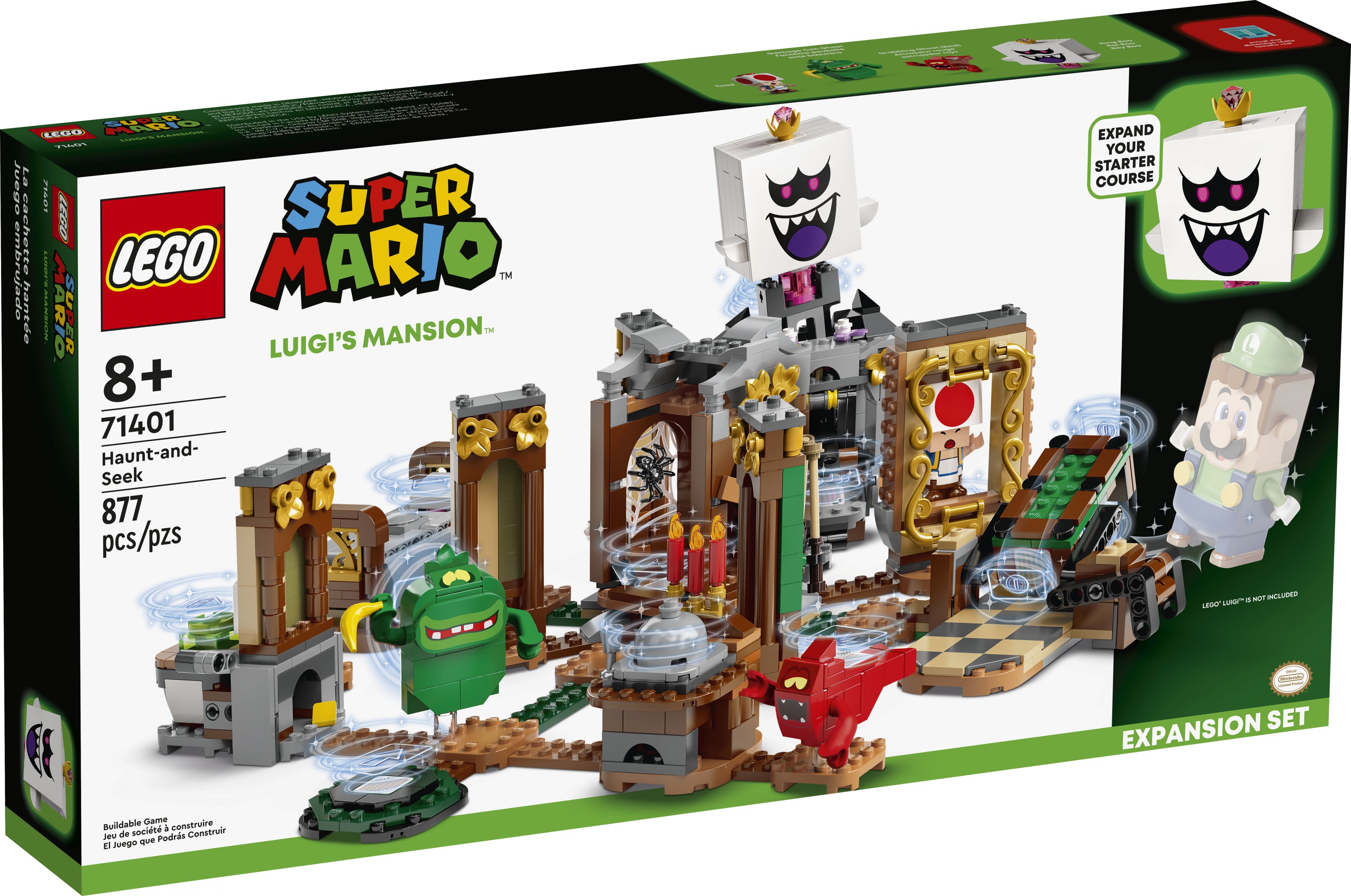 LEGO Super Mario - Luigi’s Mansion Haunt-and-Seek - Expansion Set (71401)