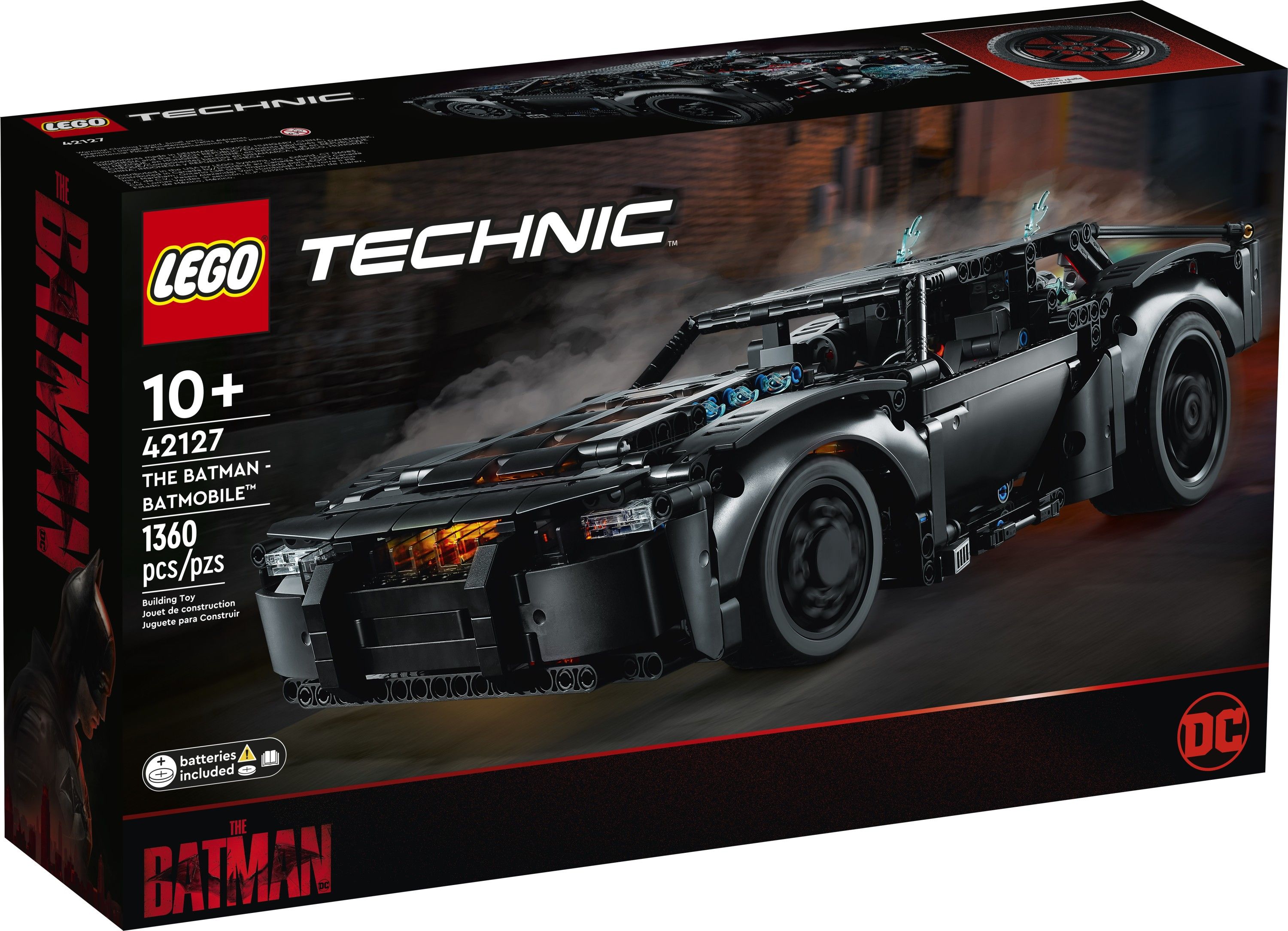 LEGO Technic - THE BATMAN – (42127) - fragt