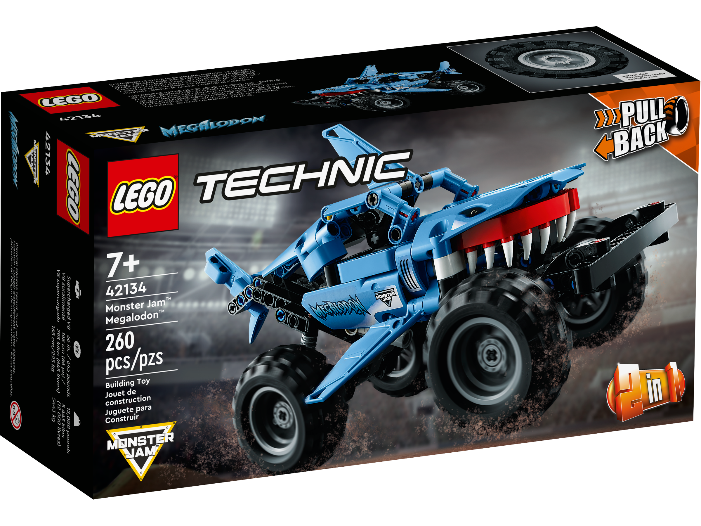 Køb LEGO Technic - Jam Megalodon