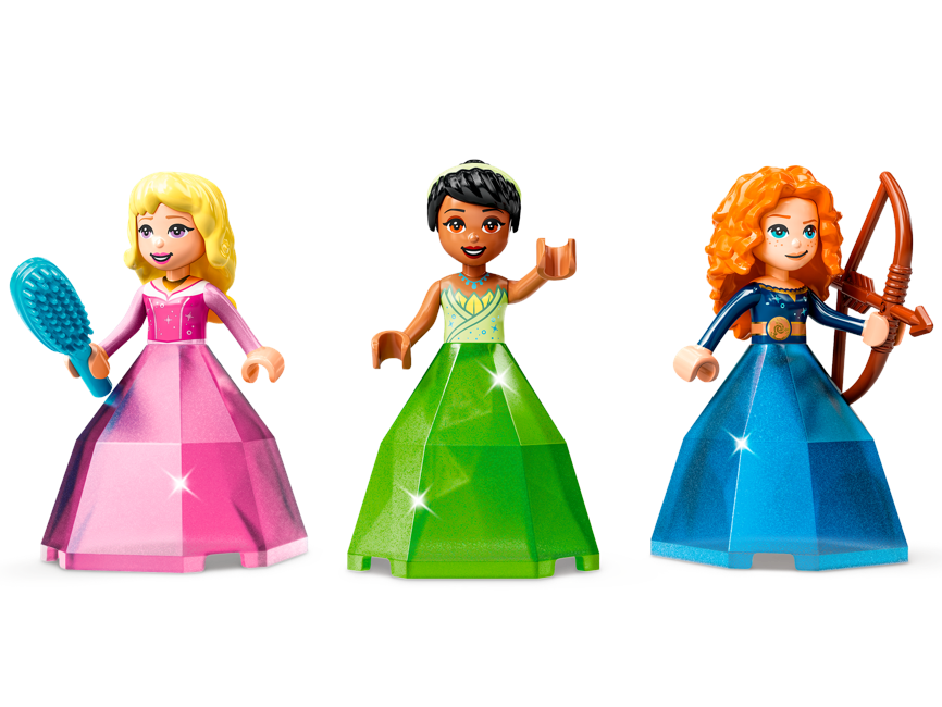 LEGO Disney Princess - Aurora, Merida and Tiana’s Enchanted Creations (43203.)