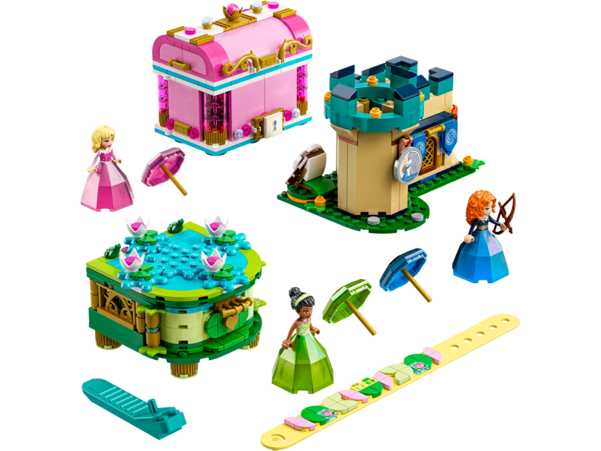 LEGO Disney Princess - Aurora, Merida and Tiana’s Enchanted Creations (43203.)