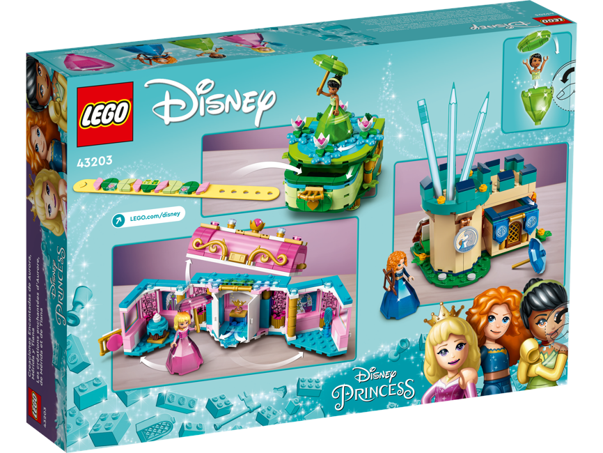 LEGO Disney Princess - Aurora, Merida and Tiana’s Enchanted Creations (43203.)