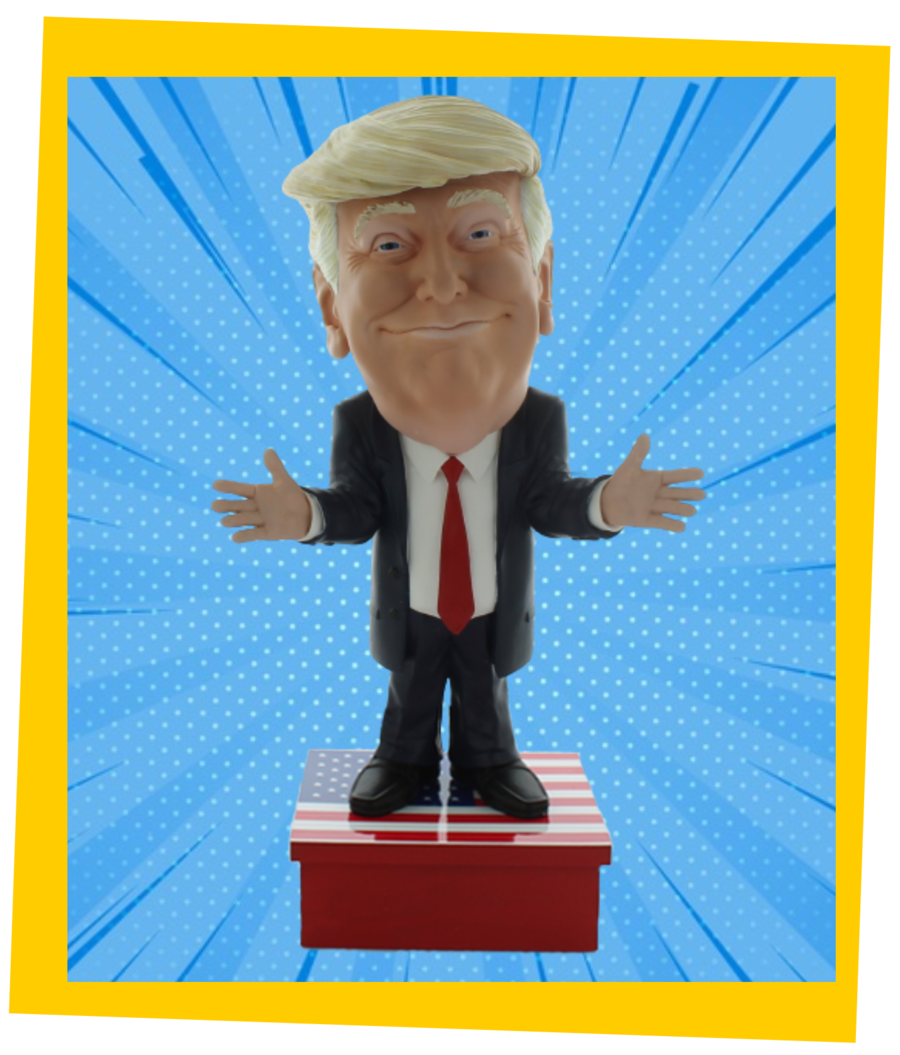 Donald Trump 20cm PVC
