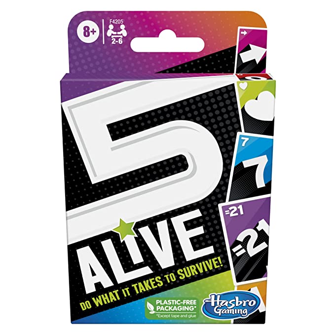 Hasbro Gaming - Five Alive Card Game (F4205) - Leker