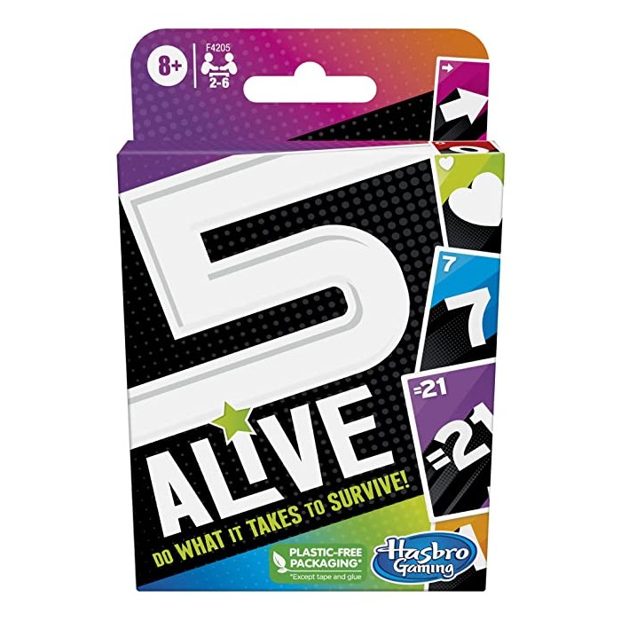Hasbro Gaming - Five Alive Card Game (F4205)