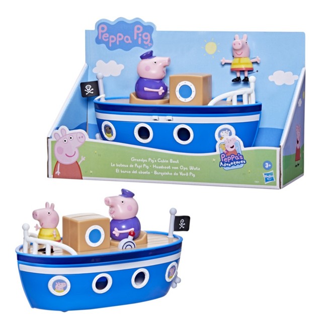 Peppa Pig - Grandpa Pigs Cabin Boat (F3631)