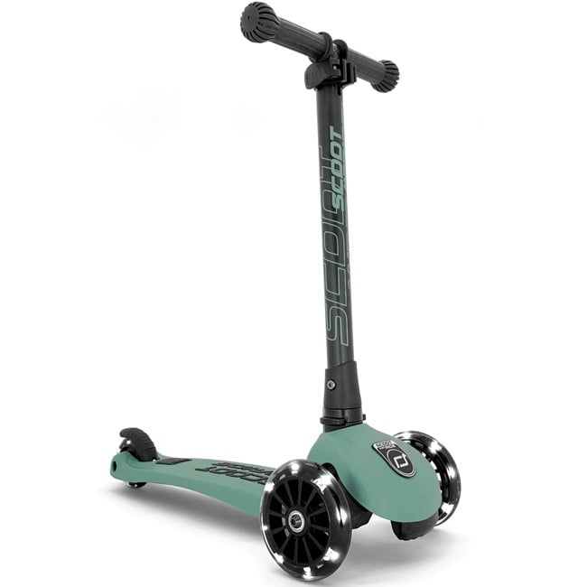 Scoot and Ride - Highwaykick 3 LED - Forest (SR-96345)