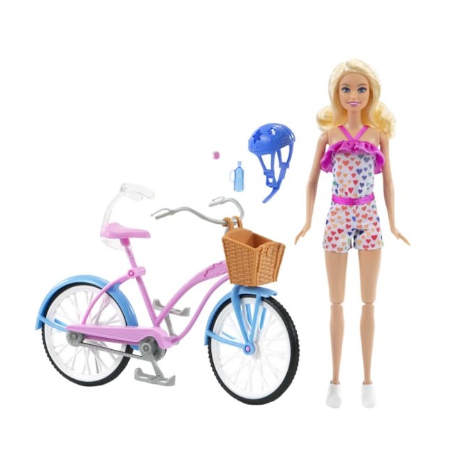 Barbie - Doll & Bike (HBY28)