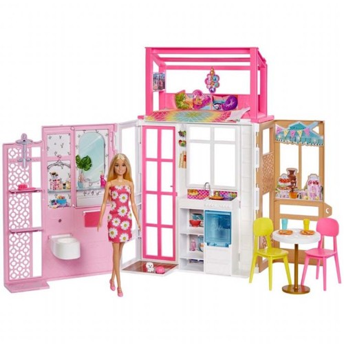 grot evalueren Isoleren Koop Barbie - House w. Doll (HCD48) - Gratis verzending