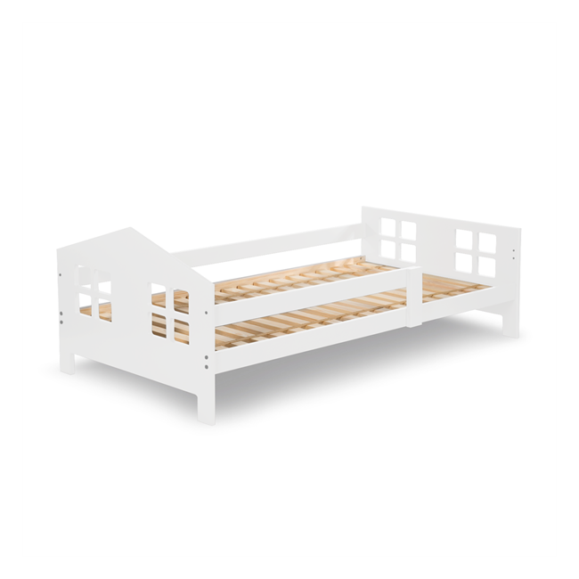 BabyTrold - House Bed Junoir 80x160 cm - White