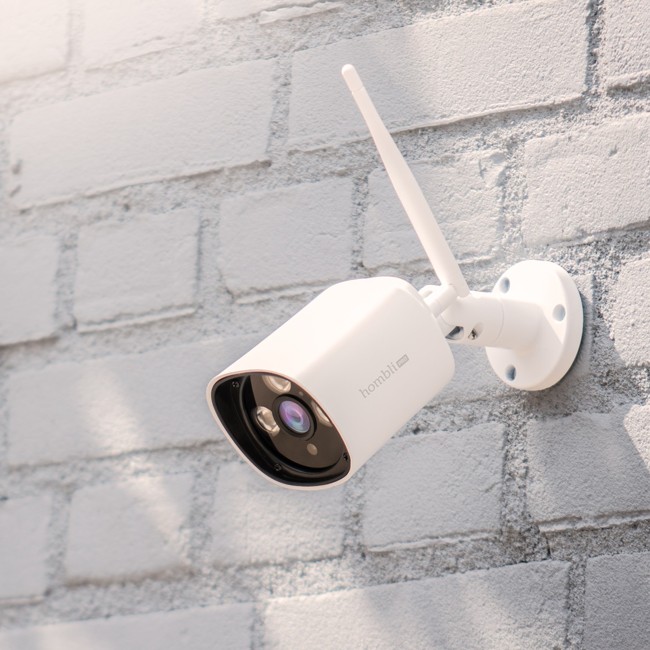 Hombli - Smart Udendørs Kamera Hvid