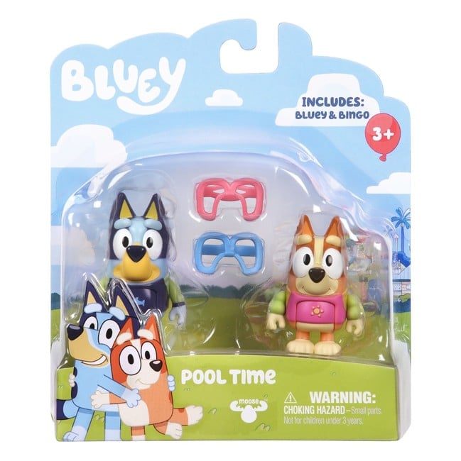 Bluey - S3 Figure 2-Pack - Pool Time