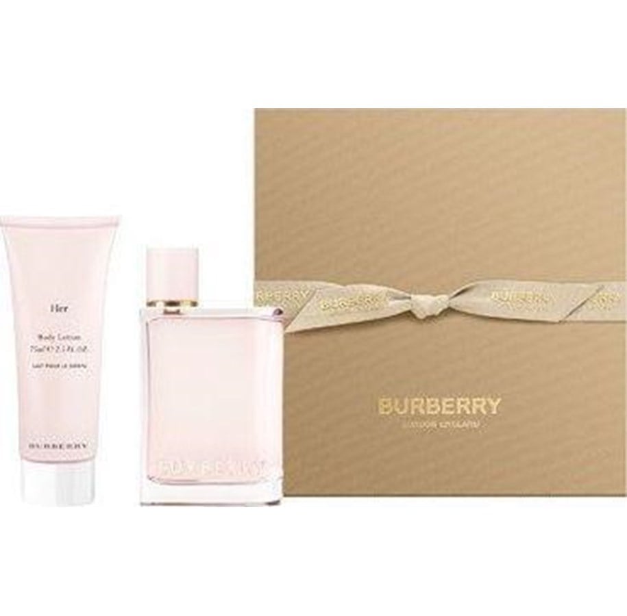 Burberry - Her EDP 50 ml + Body Lotion 75 ml - Giftset