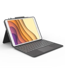 Logitech - iPad Air 10.5'' (3rd gen.) 2020 Combo Touch, Graphite Nordic