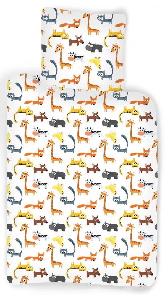 Bed Linen - Junior Size 100 x 140 cm - Animals