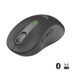 Logitech - M650 Signature - Wireless Mouse - Graphite