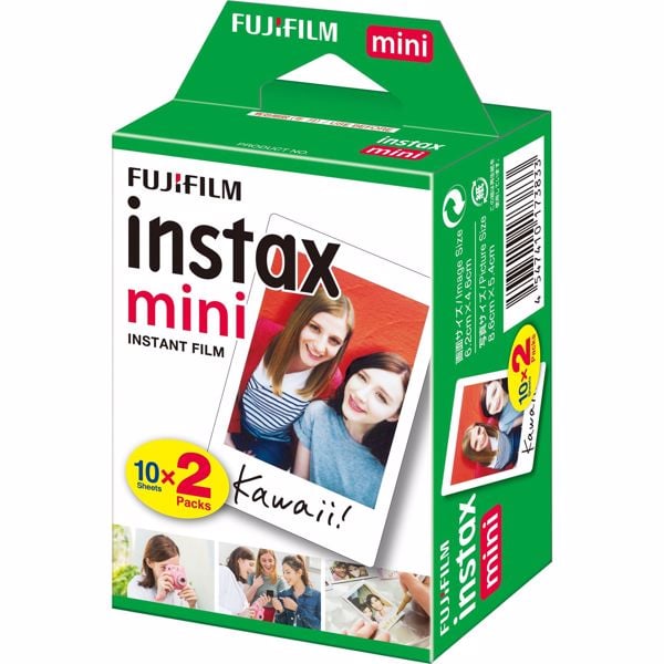 Fuji - Instax Mini Film 20 Shots - 10x2
