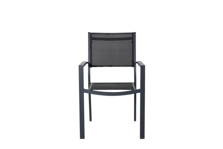 Venture Design - Copacabana Garden Chair - Alu - Black/Black (4231-408)