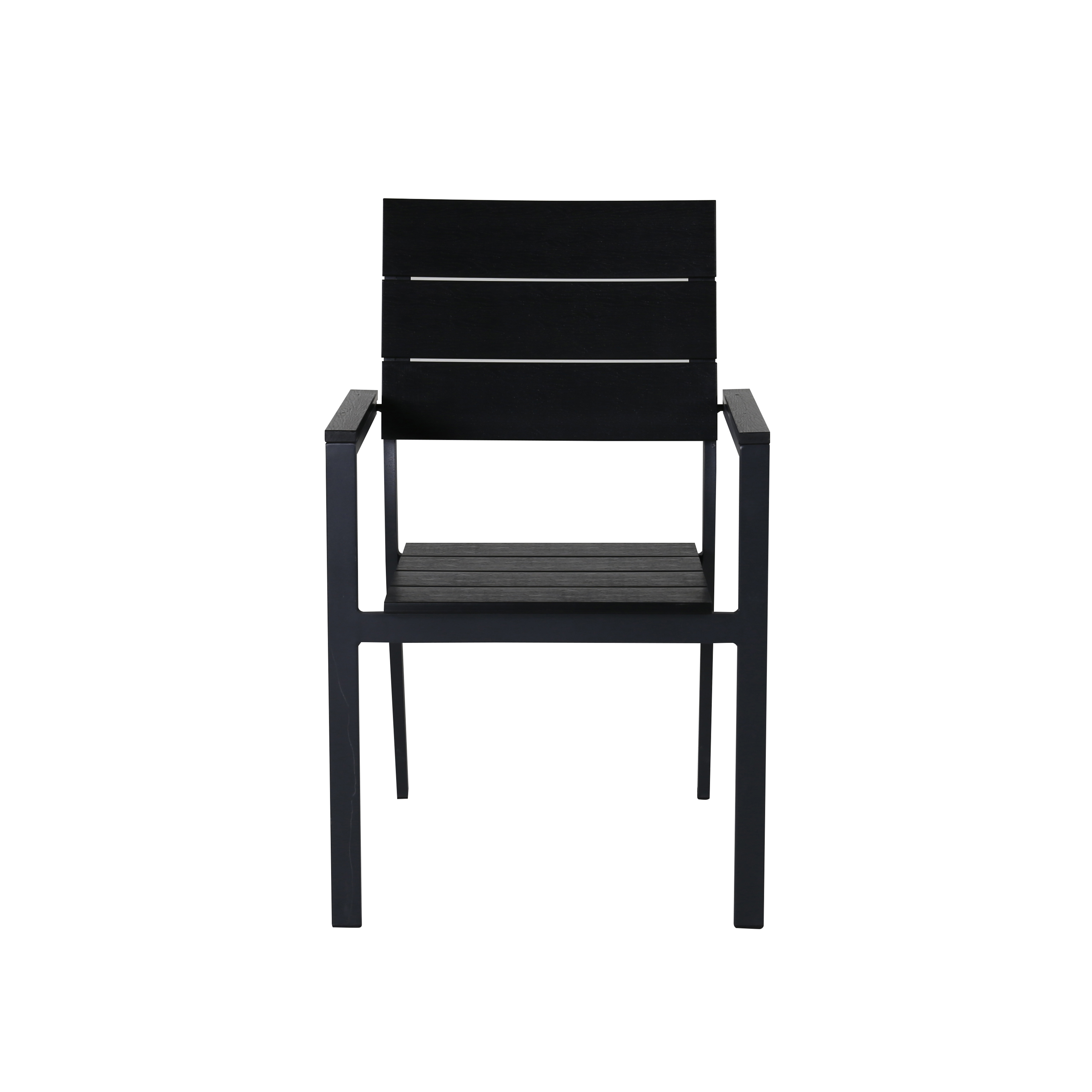 Venture Design - Levels Garden Chair - Alu/Aintwood - Black/Black (4130-620)