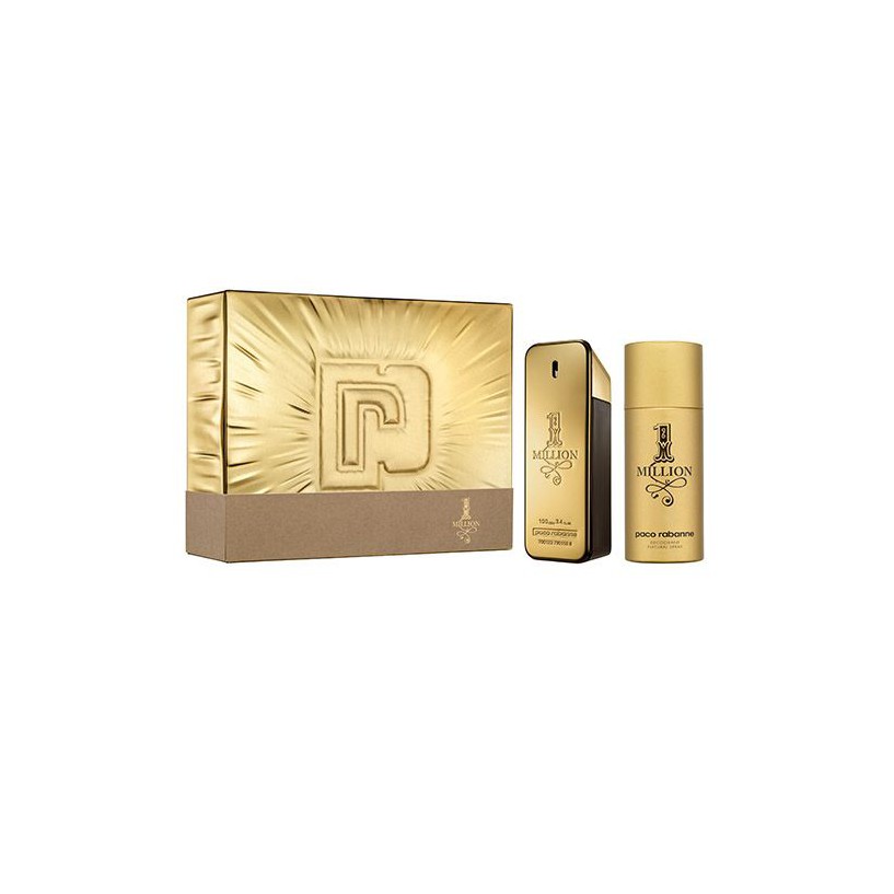Paco Rabanne - 1 Million EDT 100 ml + Deodorant Spray 150 ml - Giftset