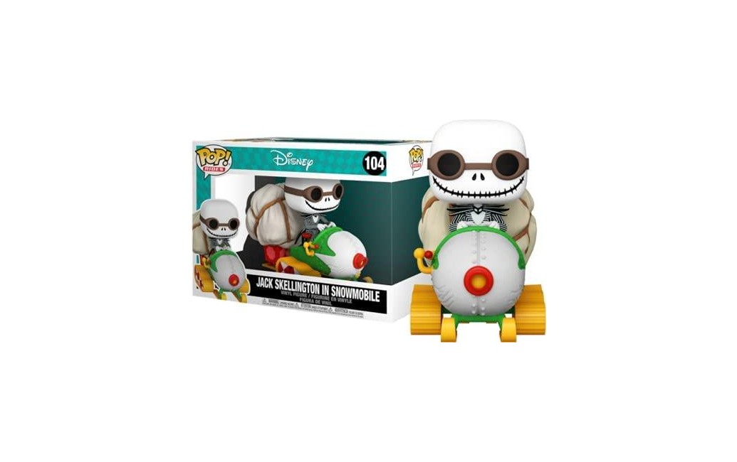Funko! POP - Ride - The Night Before Christmas - Jack w/Goggles & Snowmobile (49146)