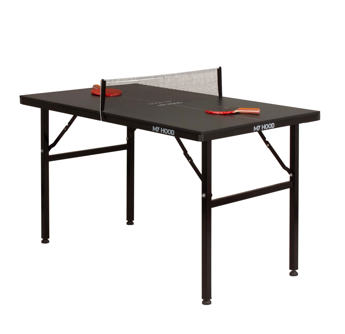 My Hood - Mini Table Tennis 125 x 75 cm - Black (901030)