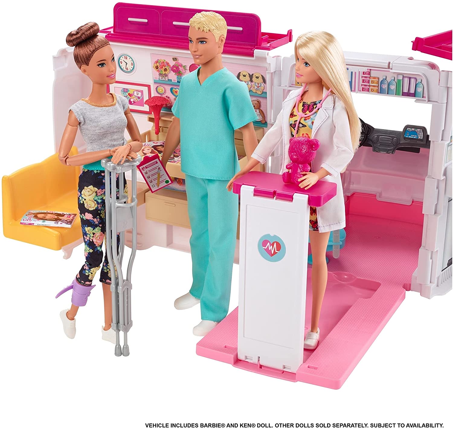 target barbie clinic van