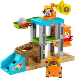 Fisher-Price - Little People -  Byggeplads Legesæt