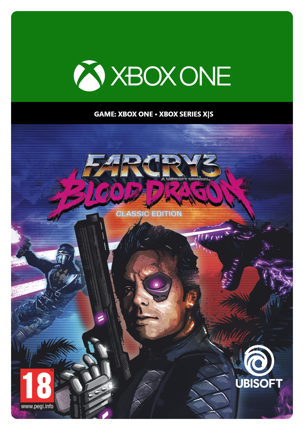 Buy Far Cry 3 Blood Dragon Classic Edition Free shipping