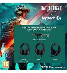 Logitech - PRO X Wireless LIGHTSPEED Gaming Headset +Battlefield PC SKIN bundle