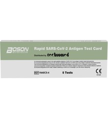 Boson - 5 x Rapid SARS-CoV-2 Antigen Test Card