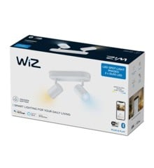 WIZ - IMAGEO WiZ Spots 2x5W Hvit 27-65K TW