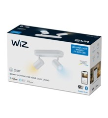 WIZ - IMAGEO WiZ Spots 2x5W Valkoinen 27-65K TW