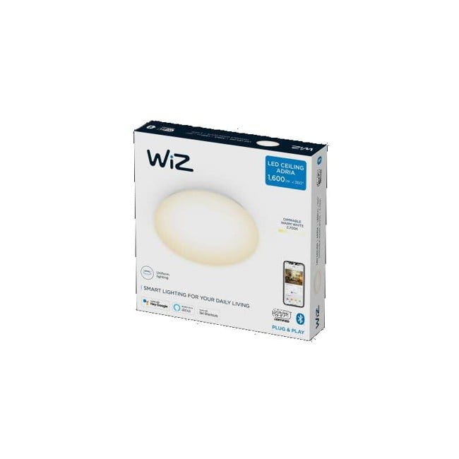 WIZ - Adria WiZ Plafondlamp 17W RD 2700K Dim