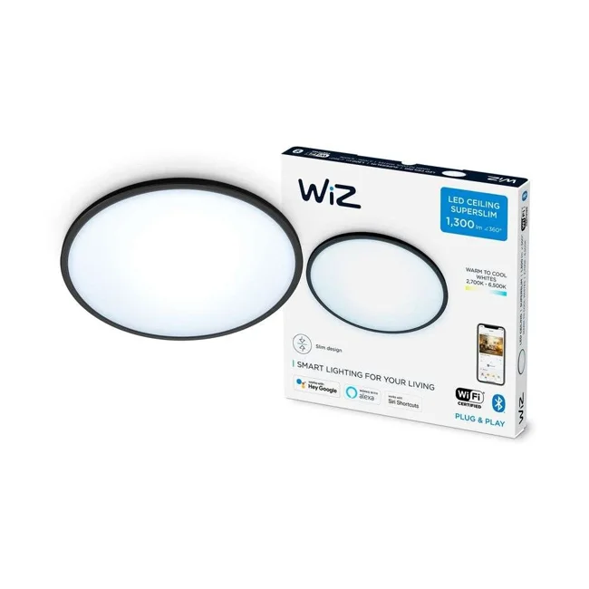 WIZ -SuperSlim WiZ Ceiling 14W B RD 27-65K TW