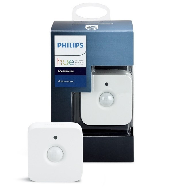Philips Hue - Bevegelsessensor - Trådløs Bevegelsesdetektor for Automatisering av Belysning i Smarte Hjem