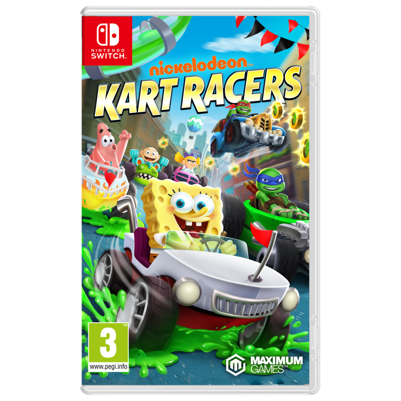 Nickelodeon Kart Racers (Code in a Box) - Videospill og konsoller