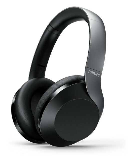 zz Philips Audio - Hi-Res Audio Wireless over-ear (ANC) Headphones TAPH805BK/00